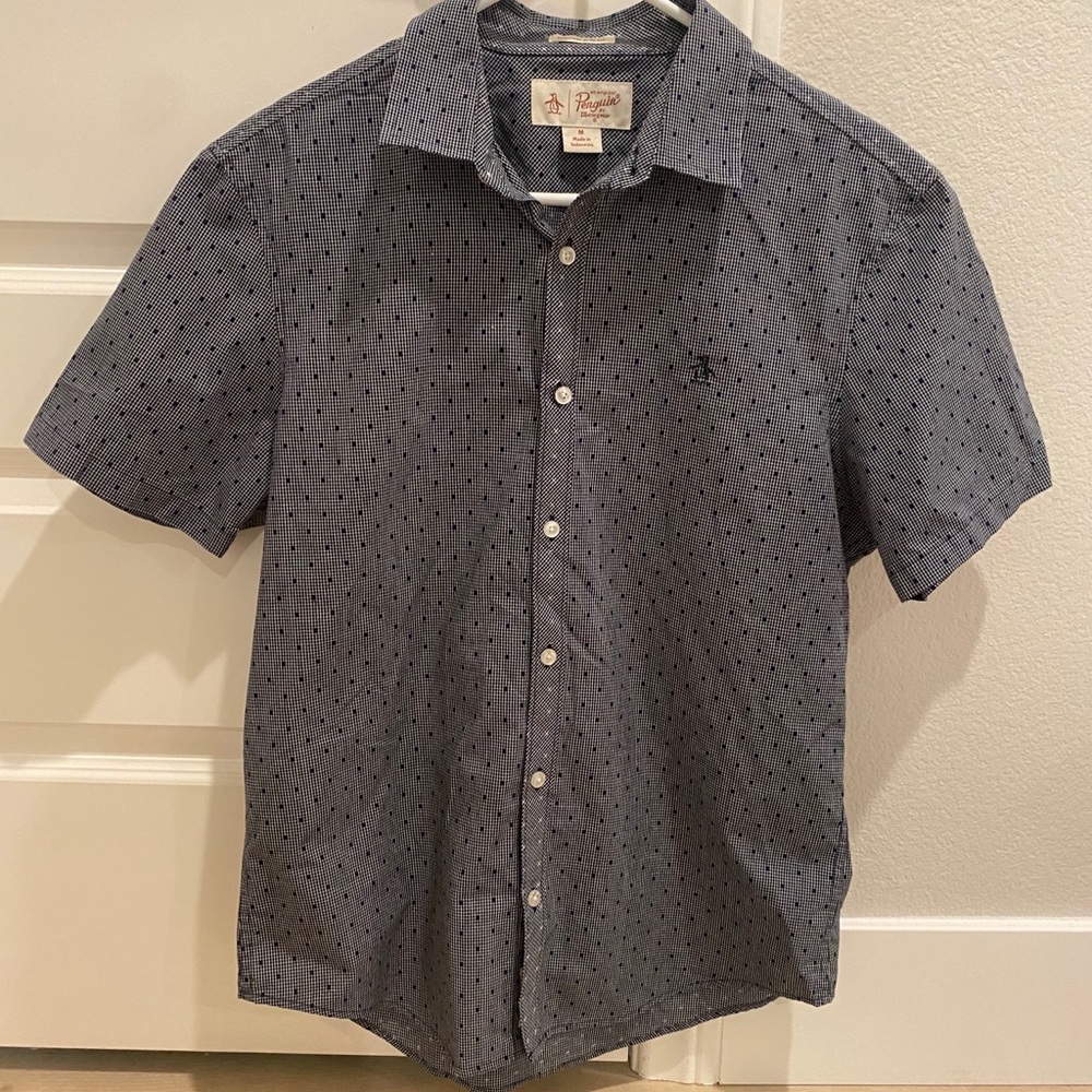 Men’s Penguin Button Up